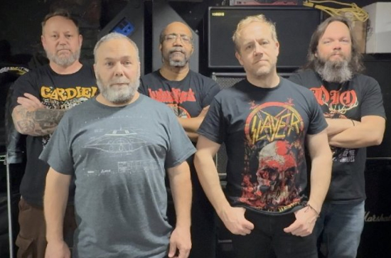 Band photo of the members of Stygian Mind