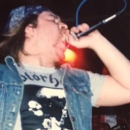 Photo of Ken Landers of Gore performing live